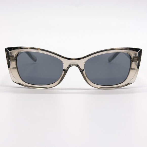 NEW SAINT LAURENT SUNGLASSES SL593 003 BEIGE CAT EYE WOMEN EYEWEAR SL 593 003 main image 5